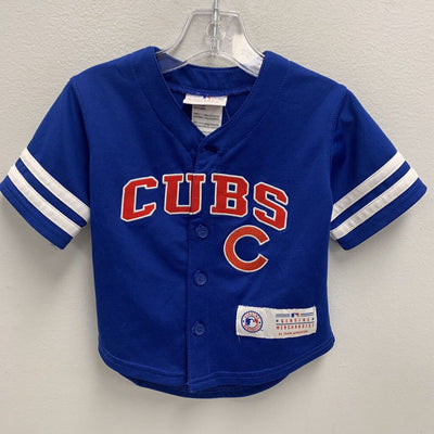 2T: Chicago Cubs Jersey AS IS top button