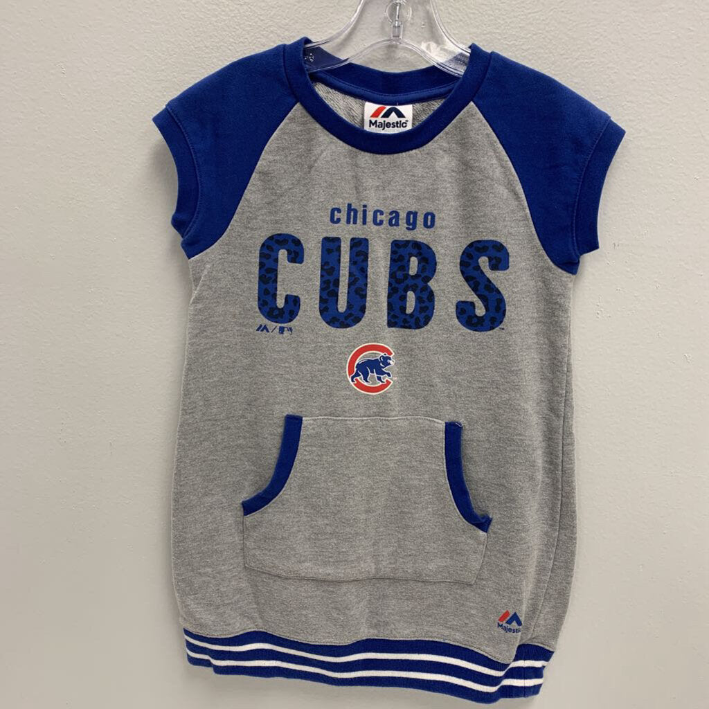 6X: Chicago Cubs French Terry Dress