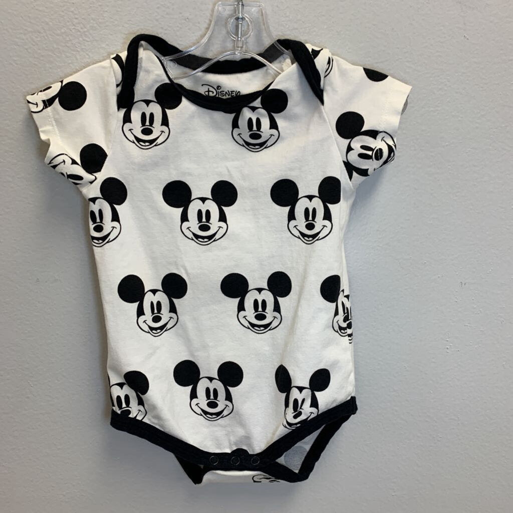 6-9M: Mickey Mouse Print Bodysuit