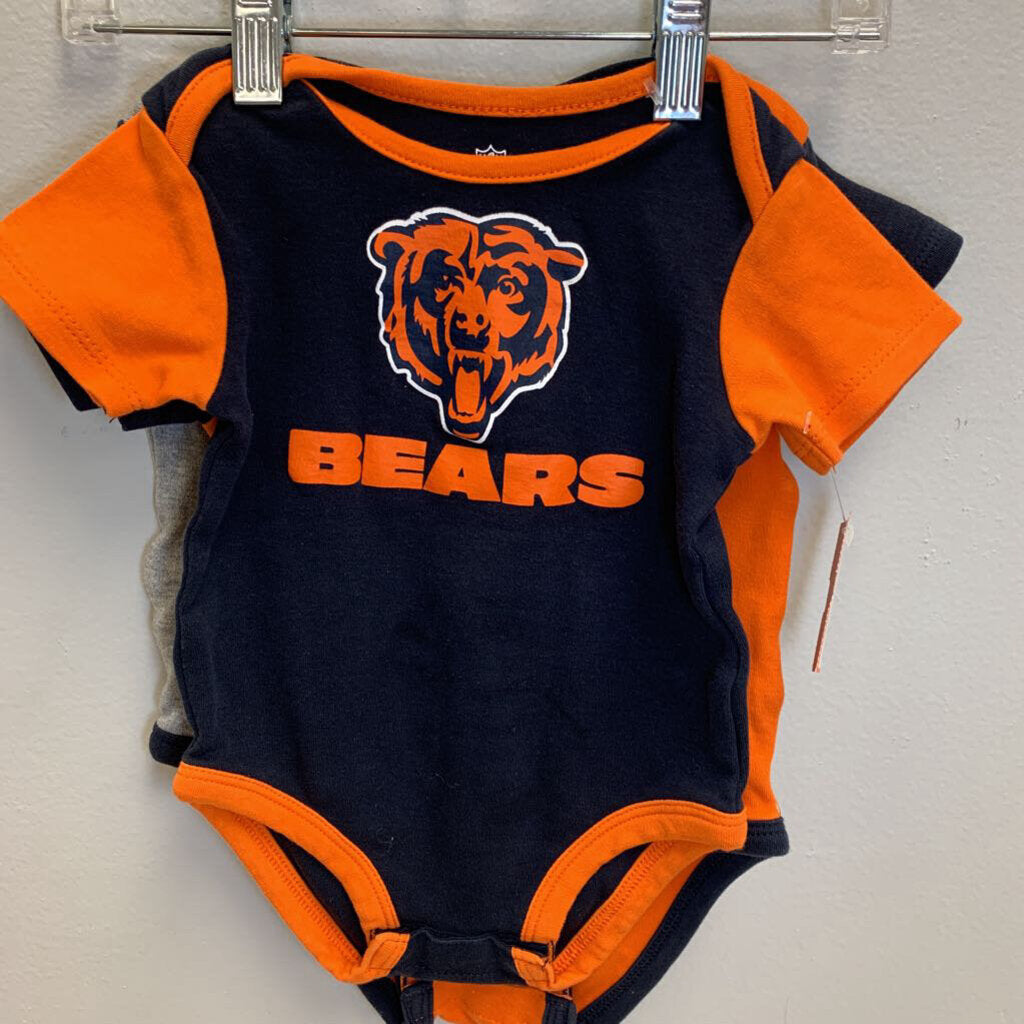 18M: Bears Onesies - 3 pk