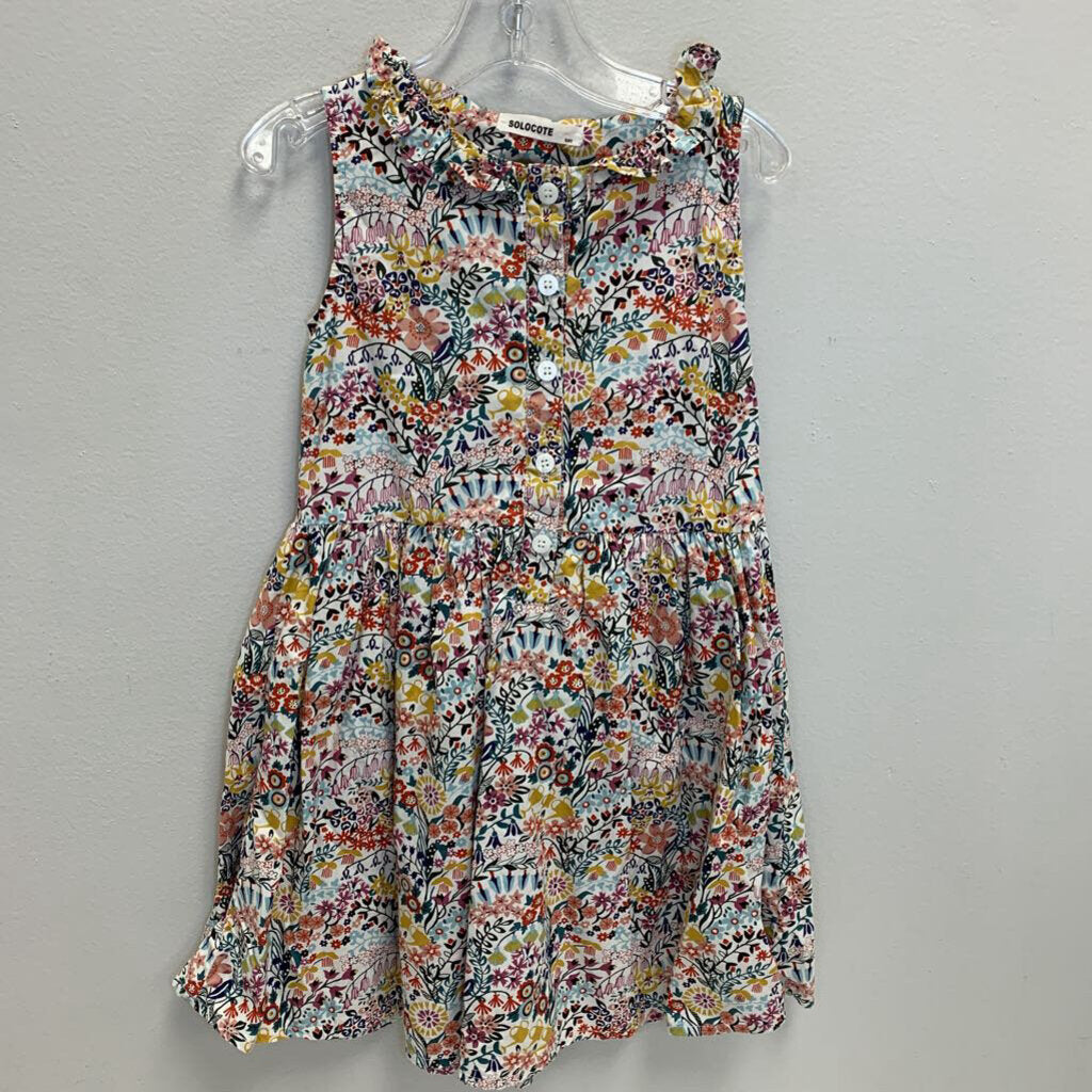 5-6: Floral Print Summer Dress