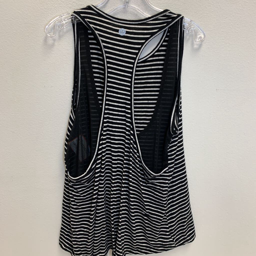 10-12: Striped Racer Back Tank Top