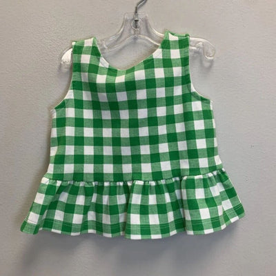 3: Plaid Peplum Top