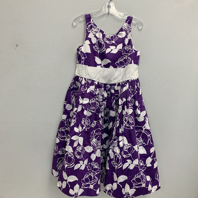 7: Floral Print Dress w/ Tulle Underskirt