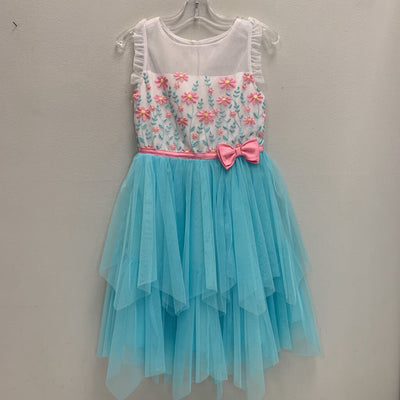7: Embroidered Daisy and Tulle Special Occasion Dress
