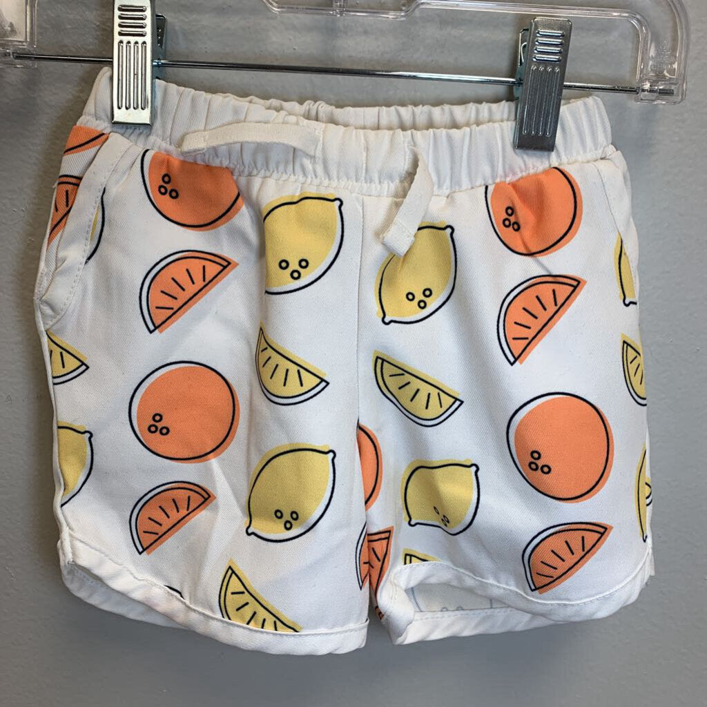 12-18M: Citrus Print Swim Trunks