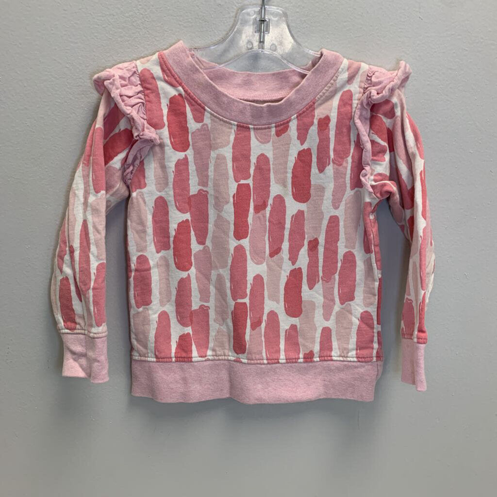 5T: Ruffle Trim Sweatshirt