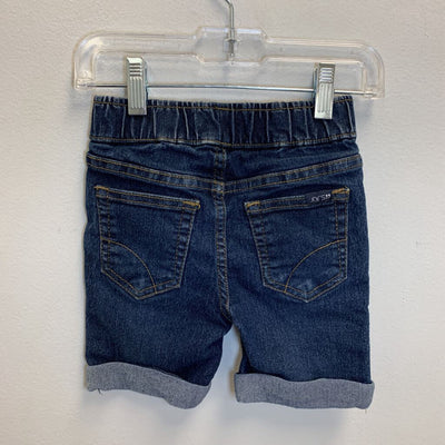 2T: Drawstring Rolled Bermuda Shorts