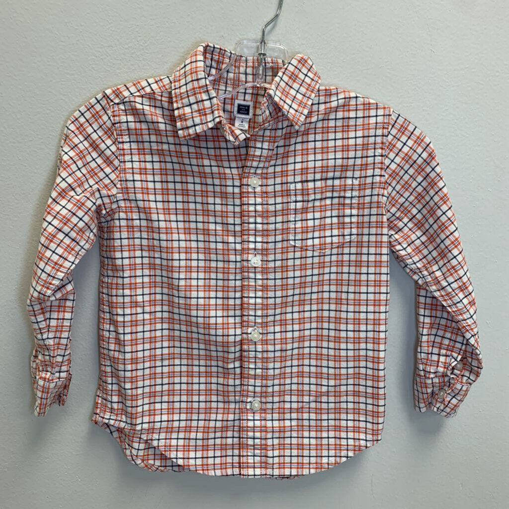 3: Plaid Collared Shirt
