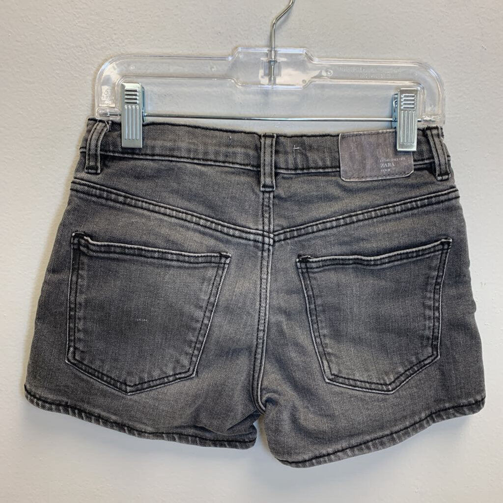 8: Black Denim Shorts