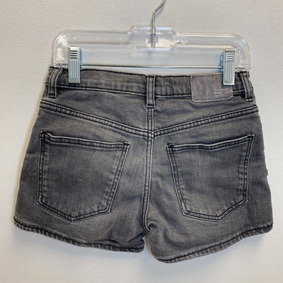 8: Black Denim Shorts