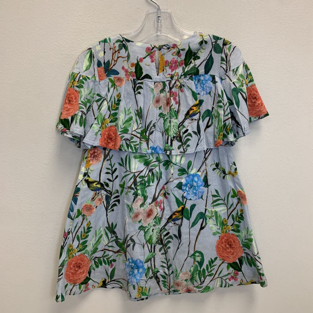 5: Floral Ruffle Dress