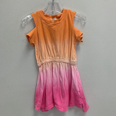 2T: Tie Dye Cold Shoulder Dress AS IS