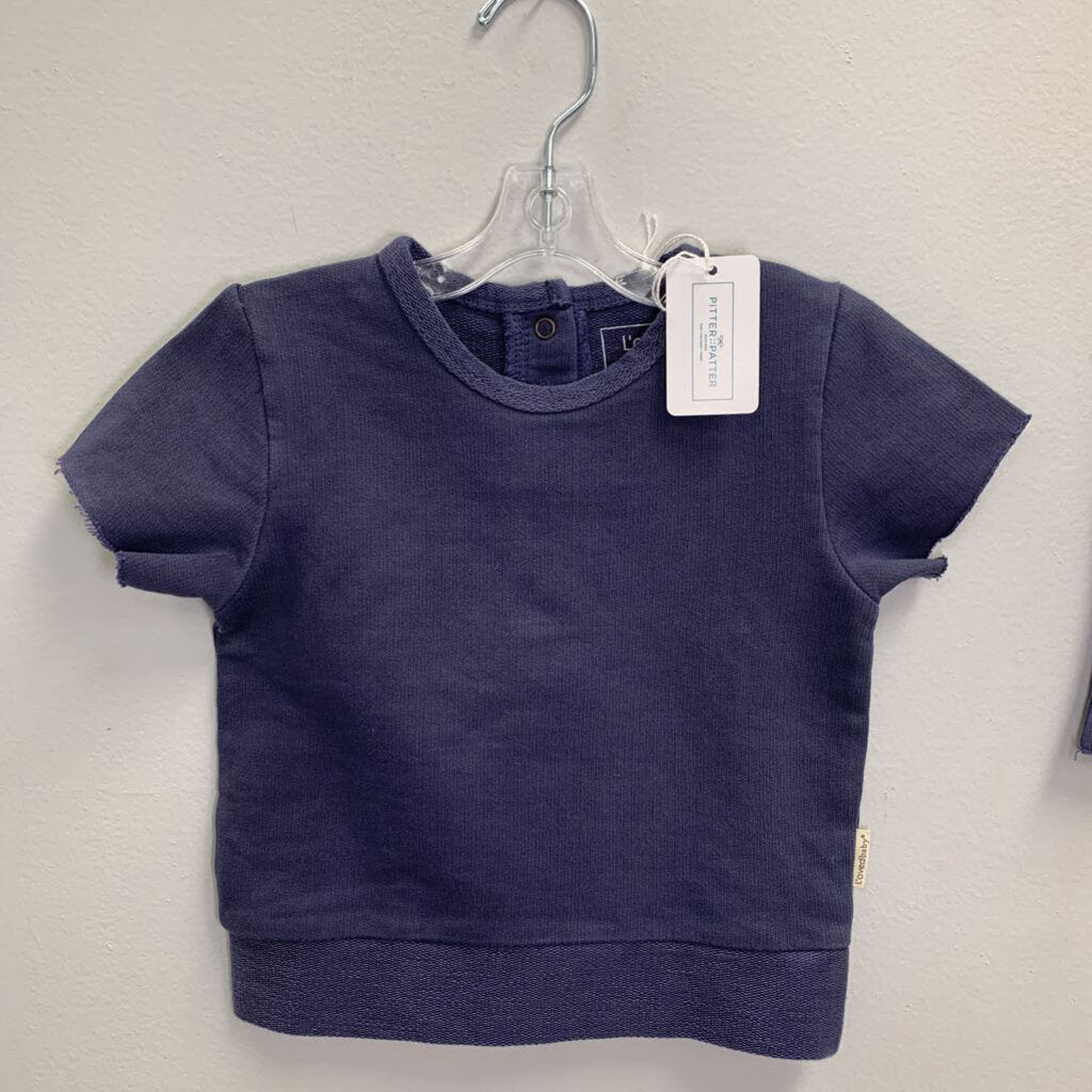 12-18M: French Terry Shorts + Tee Set NWT