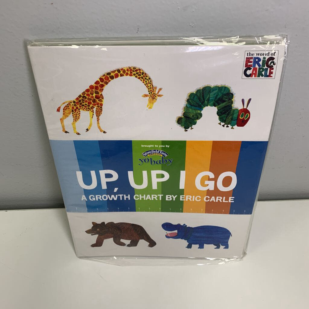 Up, Up I Go a Groth Chart by Eric Carle NWT