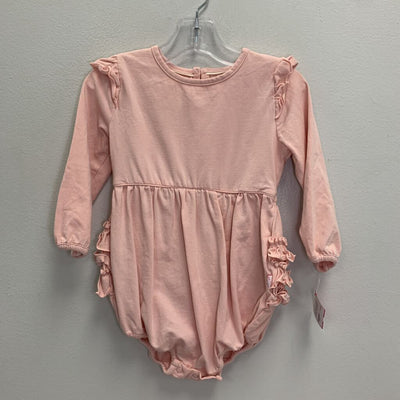 2T: Long Sleeve Ruffles Bodysuit
