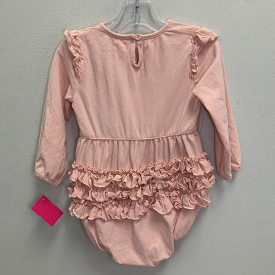 2T: Long Sleeve Ruffles Bodysuit