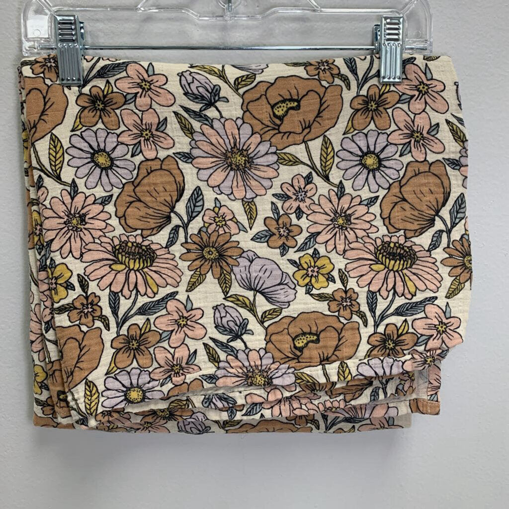 Floral Baby Swaddle