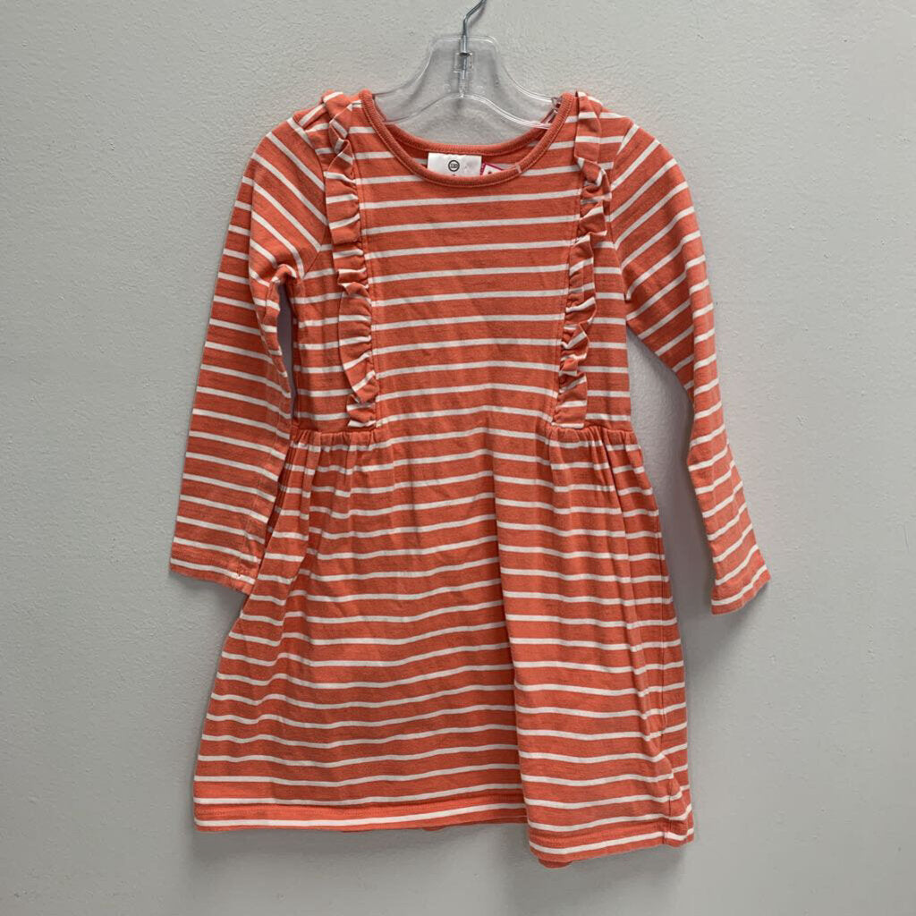 5: Striped Ruffle Dress