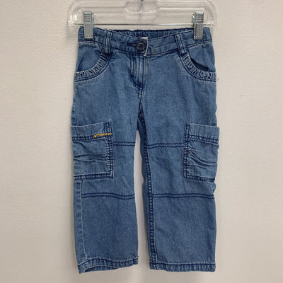3T: Chambray Cargo Pants