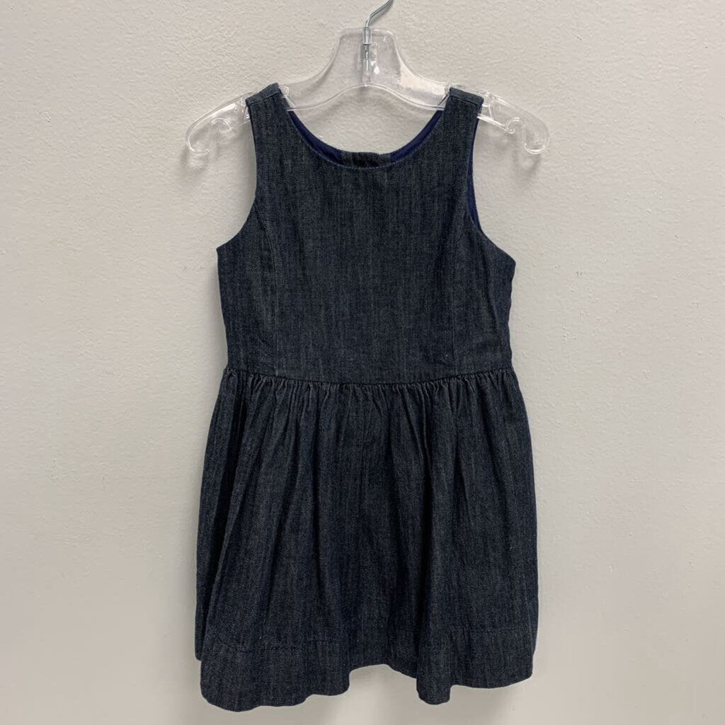 3T: Fit Flare Denim Dress w/ Button Down Back (AS-IS no belt)