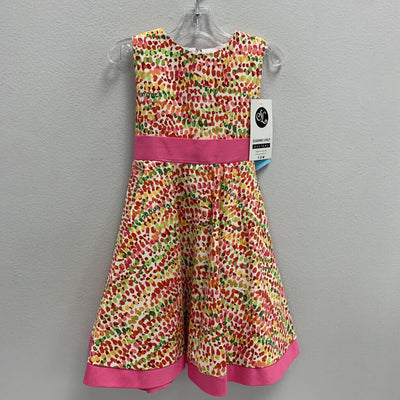 2: Pebble Twirl Dress w/ Solid Trim NWT