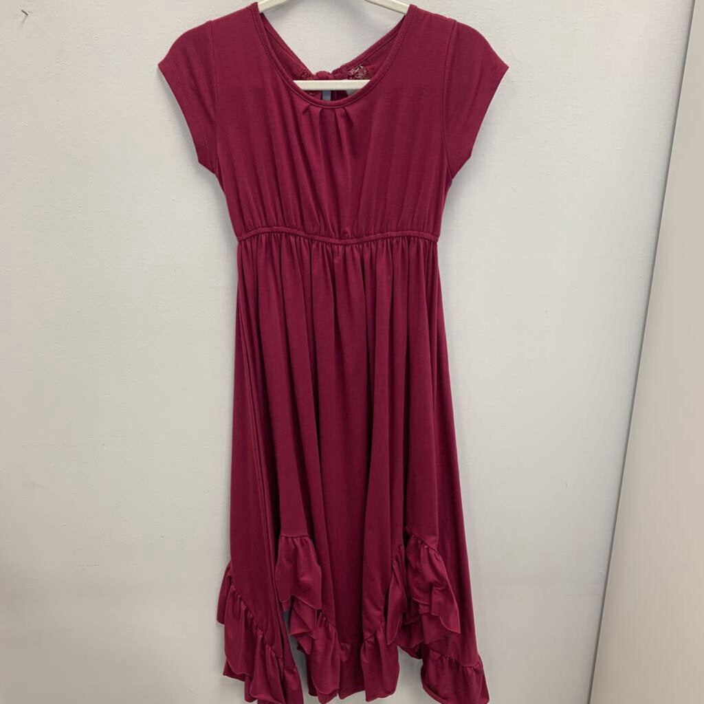 12: Flutter Shoulder Ruffle Dress
