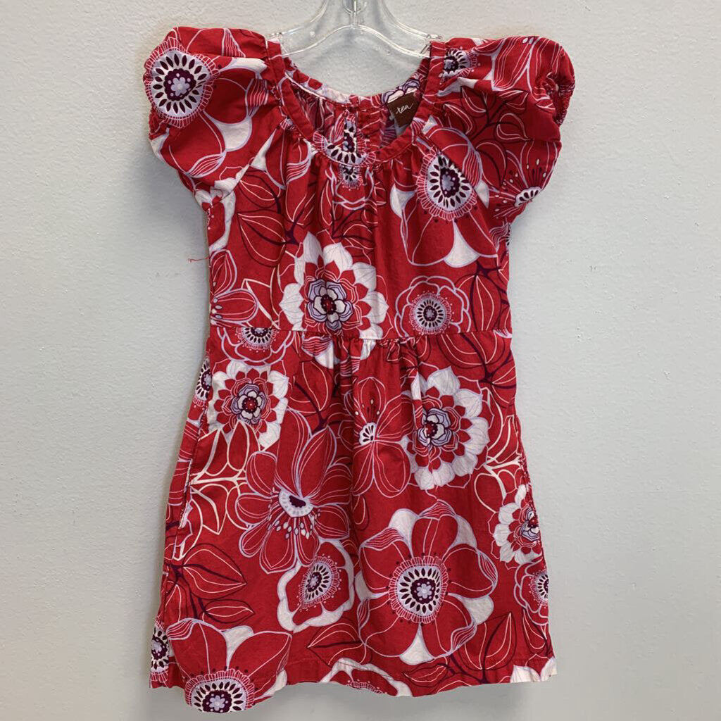 3: Red Floral Dress (Style #4F1315N)