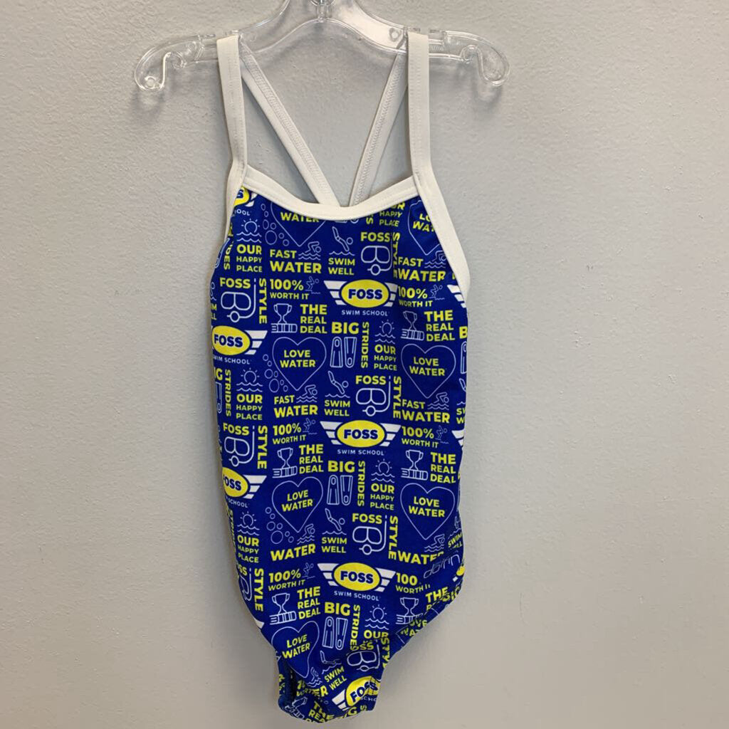 6: Swim Logo One Piece Swimsuit