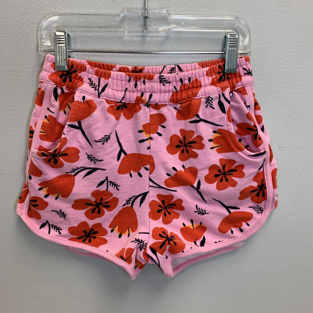 8: Floral French Terry Shorts