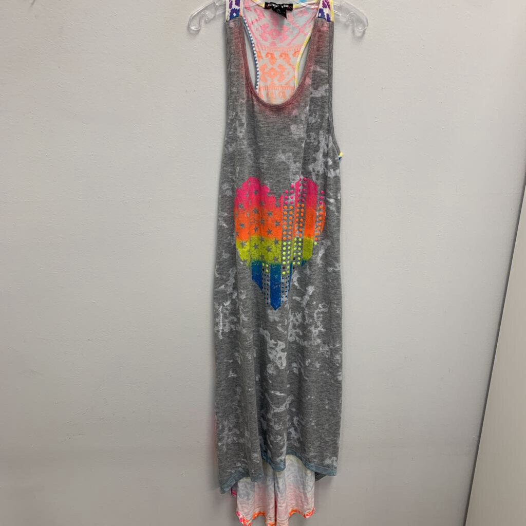 10-12: Rainbow Tie Dyed Tank Dress