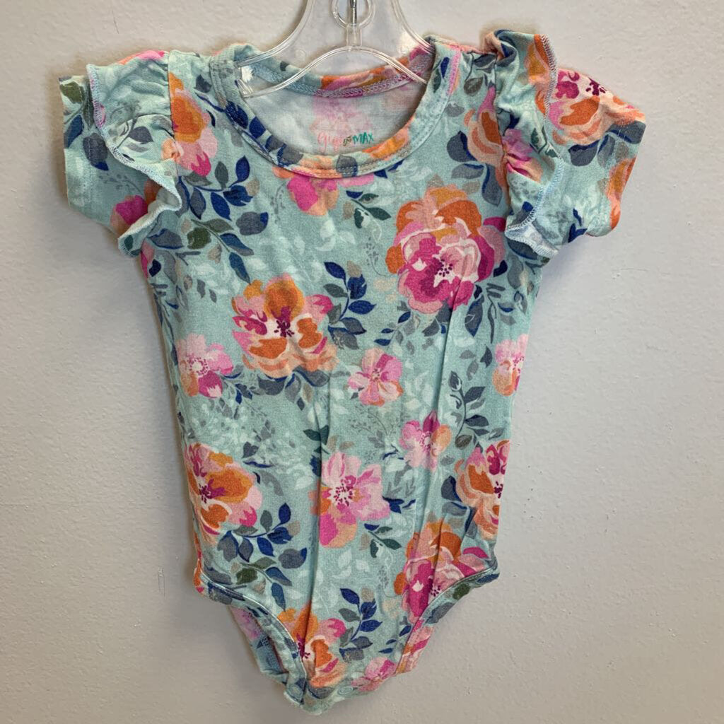 6M: Ruffle Sleeve Bodysuits (2pk)