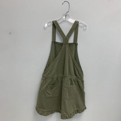 12: Overall Ruffle Hem Romper