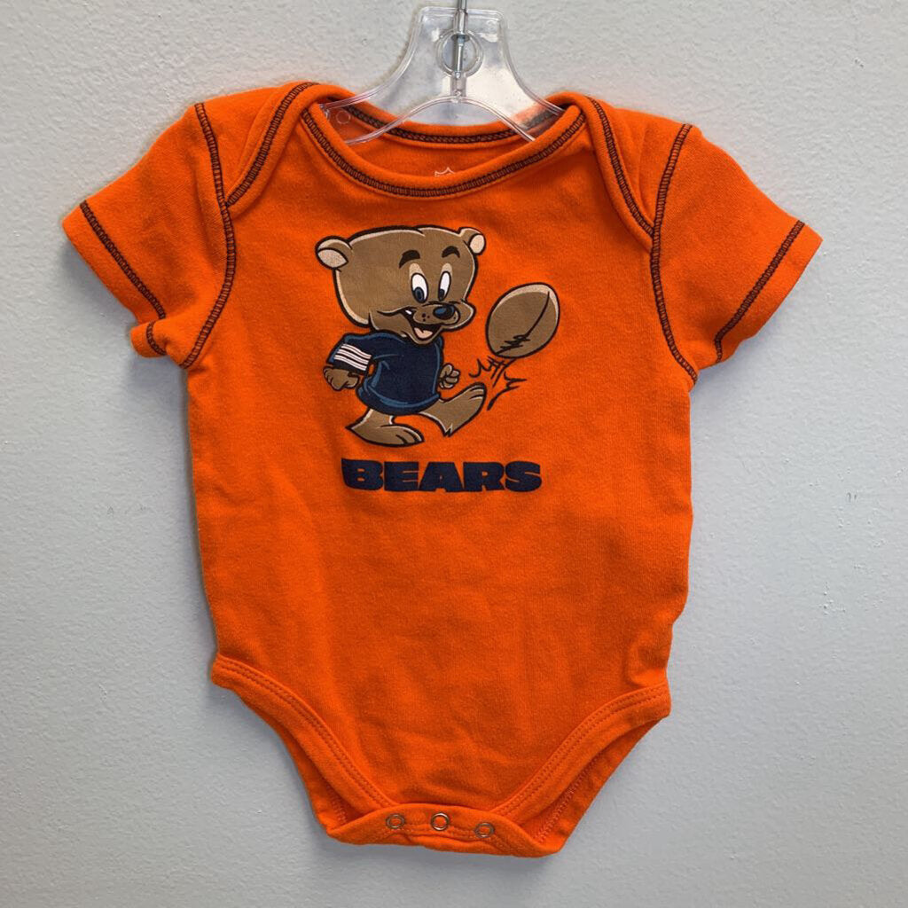 3-6M: Chicago Bears Onesie 3 Pack
