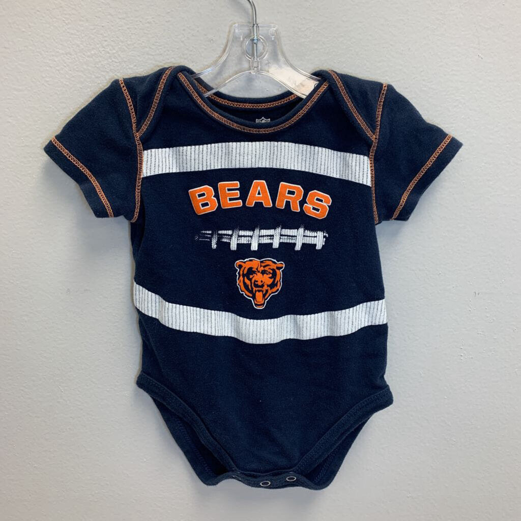 3-6M: Chicago Bears Onesie 3 Pack