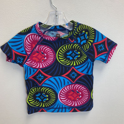 4: Printed Rash Guard + Bikini Bottoms