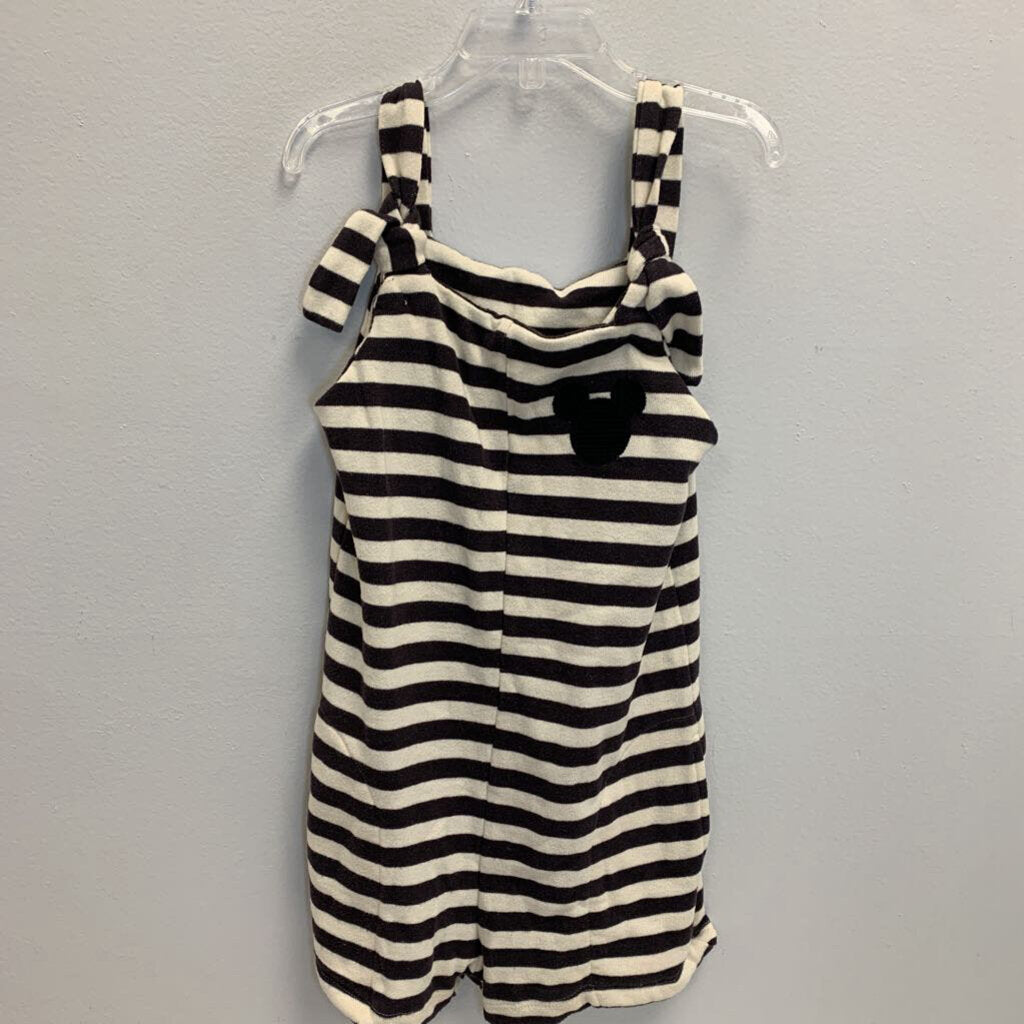 6-7: Disney Mickey Striped Romper
