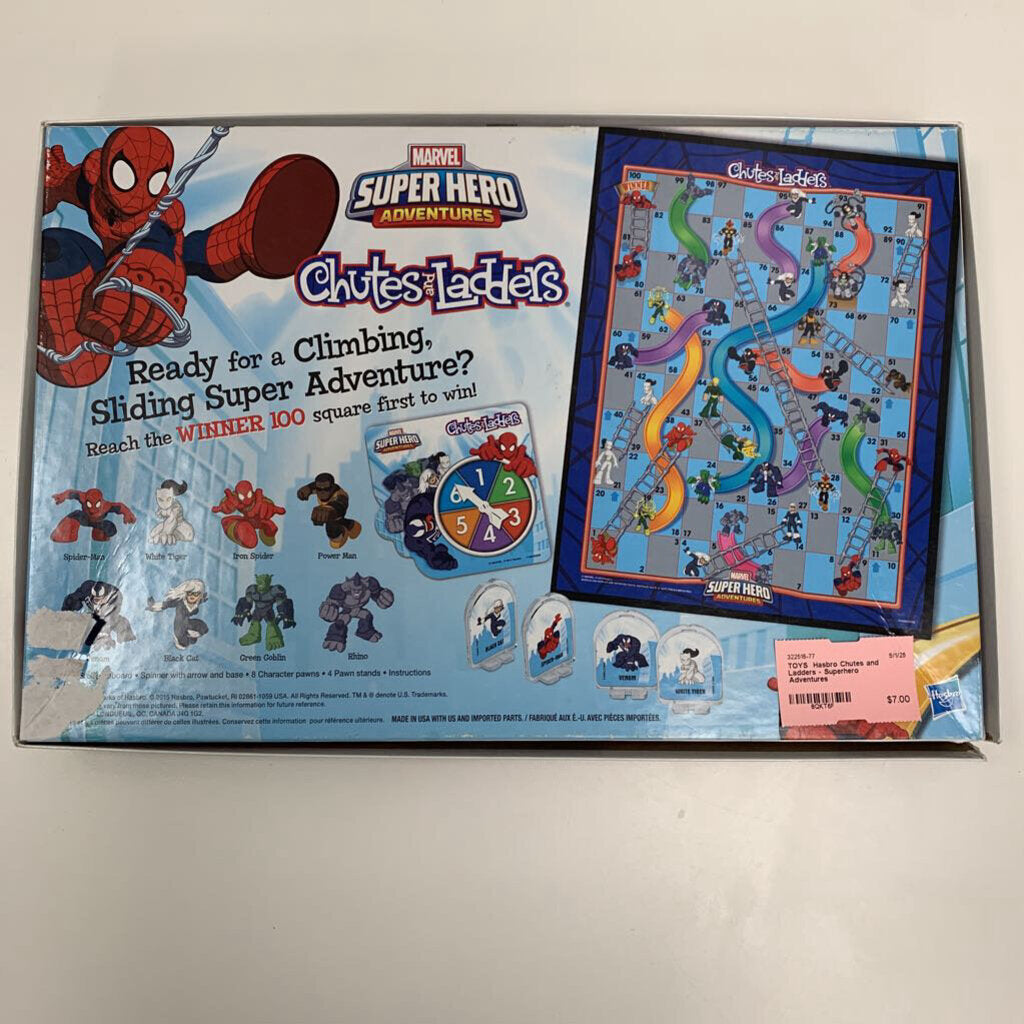 Chutes and Ladders - Superhero Adventures