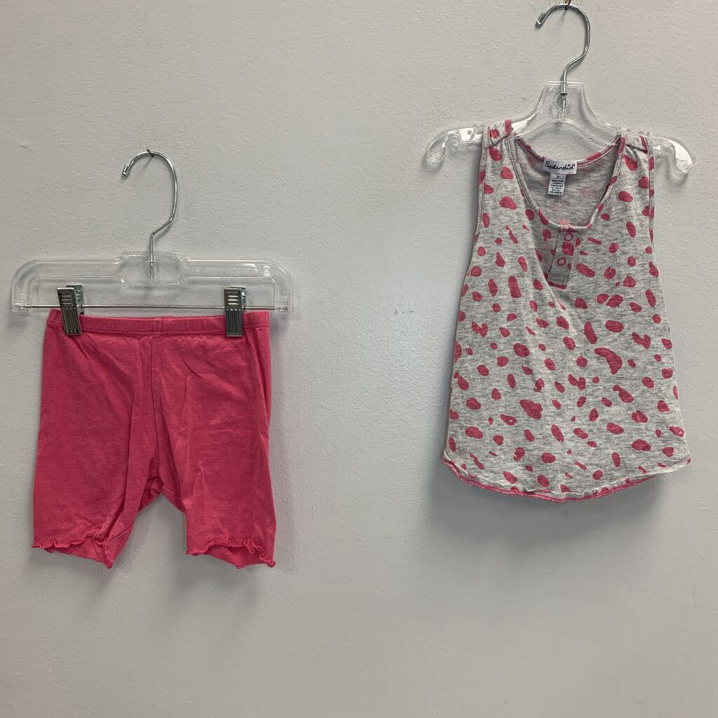 3: Tank and Bike Shorts 2 pc Set