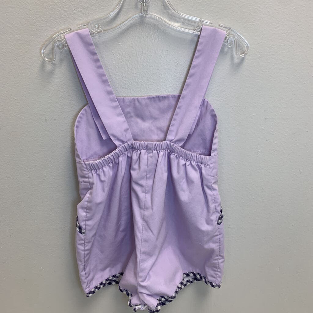 18-24M: Ruthie Romper - Butterfly Applique