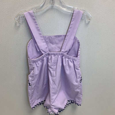 18-24M: Ruthie Romper - Butterfly Applique