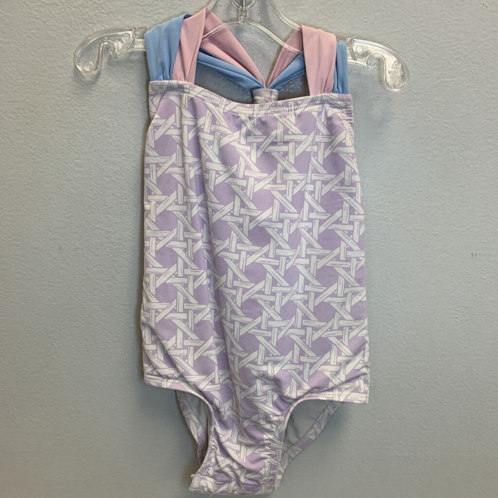 18-24M: Seabrook Bathing Suit - Ocean Club Cane