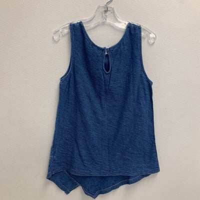 10: Sleeveless Uneven Hem Top