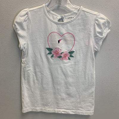6: Flamingo + Hibiscus Tee + Paper Bag Shorts