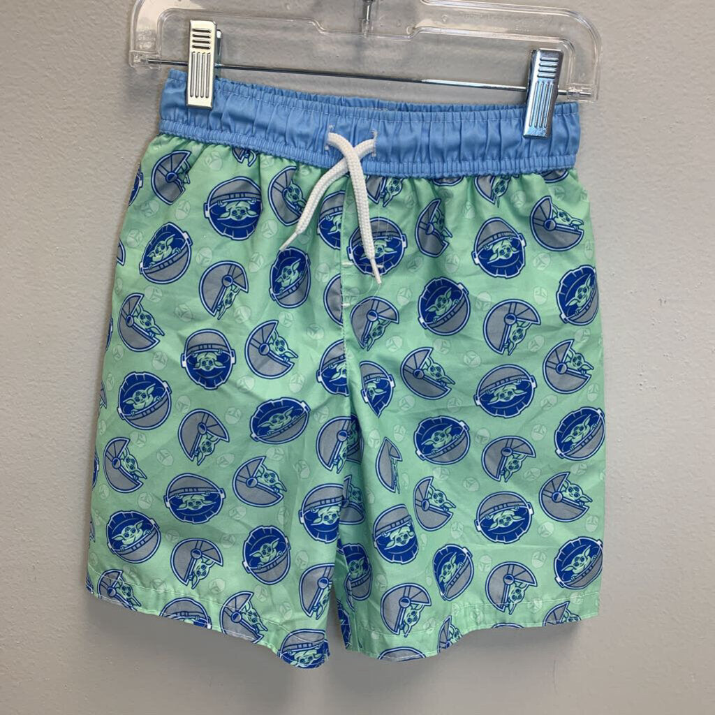 5T: Grogu Rash Guard + Swim Trunks