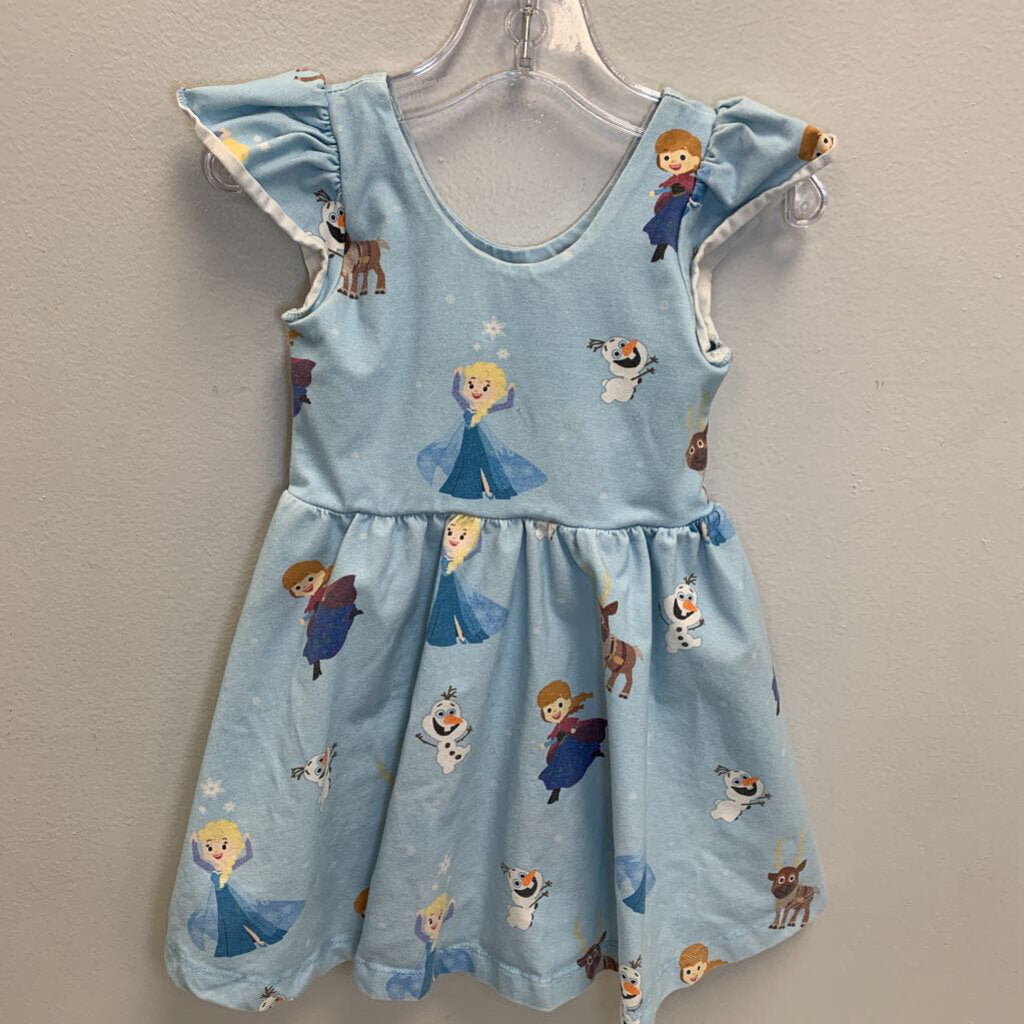 2T: Let's Dance Dress - Frozen (AS-IS stain)
