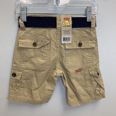 2T: Cargo Shorts w/ Belt NWT