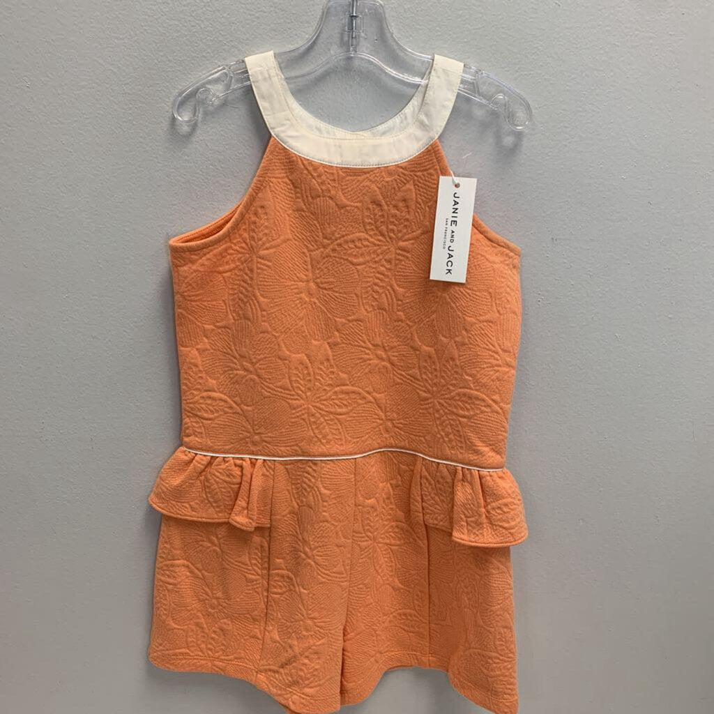 8: Jaquard Romper NWT