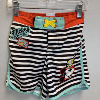 4: Mickey Mouse Patches Swim Trunks