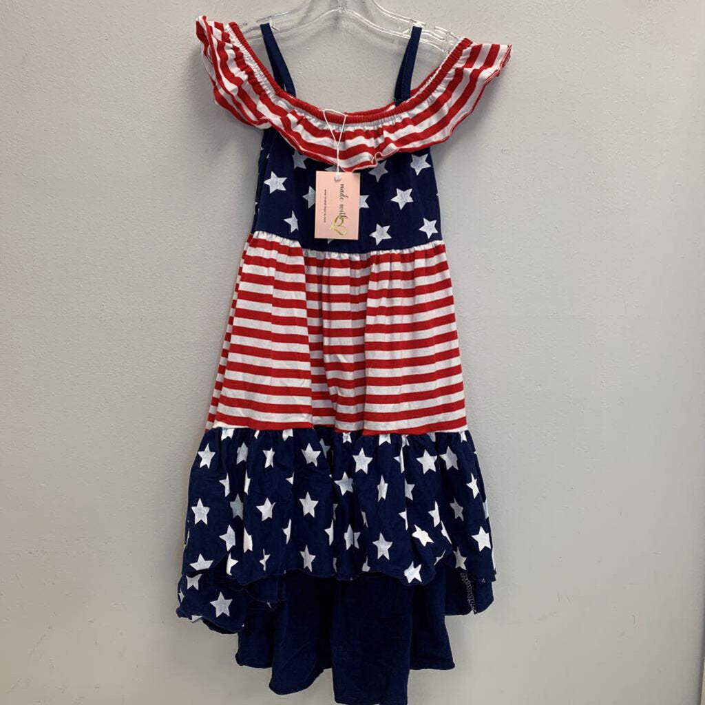 4-5: Baby You're A Firework Hi-Lo Dress NWT